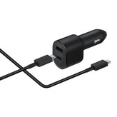 شارژر فندکی سامسونگ مدل به همراه کابل USB-C