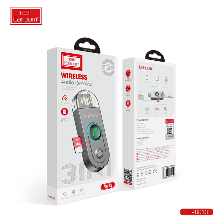 دانگل بلوتوث USB ارلدام مدل BR13