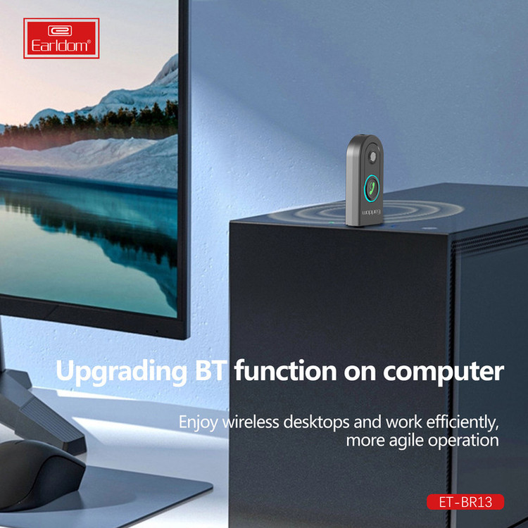 دانگل بلوتوث USB ارلدام مدل BR13