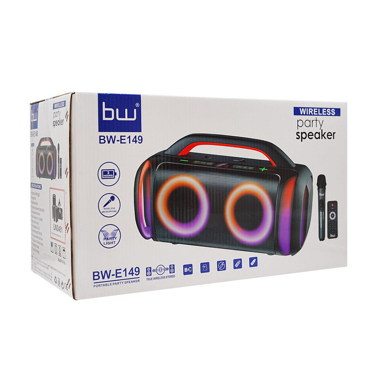 اسپیکر بلوتوثی قابل حمل بی دبلیو مدل BW-E149